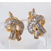 NINA RICCI Клипсы винтажные NINA RICCI Клипсы винтажные